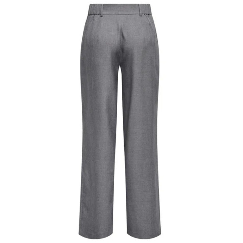 ONLY ONLY dame bukser ONLLINDA Pant Medium grey melange
