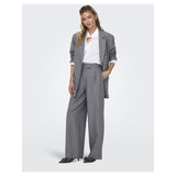 ONLY ONLY dame bukser ONLLINDA Pant Medium grey melange