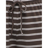 ONLY ONLY dame bukser ONLSAGA Pant Chocolate Brown WHITE
