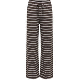 ONLY ONLY dame bukser ONLSAGA Pant Chocolate Brown WHITE
