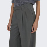 ONLY ONLY dame bukser ONLSVEA Pant Dark grey melange