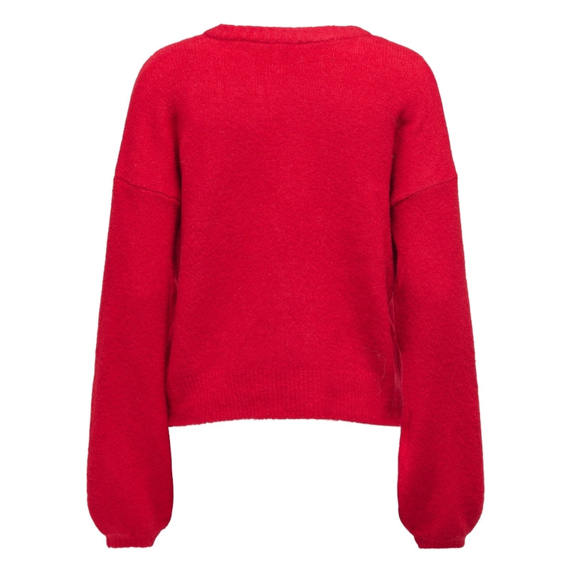 ONLY ONLY dame cardigan ONLISABELLA Cardigan Racing Red