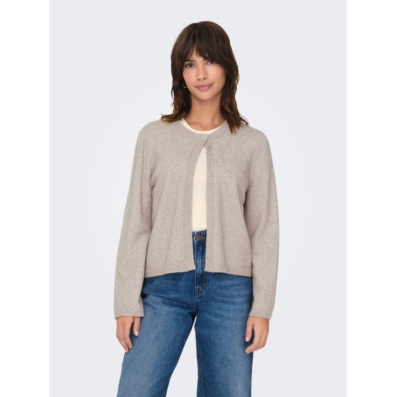 ONLY ONLY dame cardigan ONLLANA Cardigan Mocha Meringue W. MELANGE