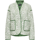 ONLY ONLY dame jakke ONLELVIRA Restudsalg Mineral Green CLOUD DANCER