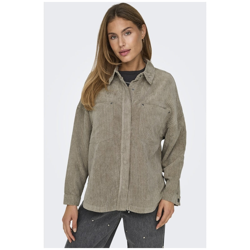 ONLY ONLY dame jakke ONLJANINE-RAI Jacket Weathered Teak