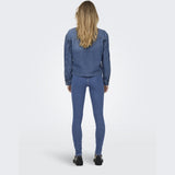 ONLY ONLY dame jakke ONLMIKA Denim Jacket Medium blue denim