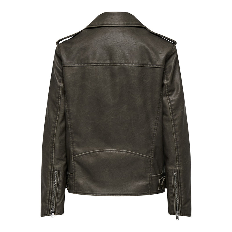 ONLY ONLY dame jakke ONLNUMA Jacket Chocolate Chip WASHED