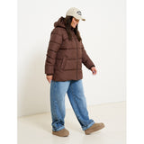 ONLY ONLY dame jakke ONLPATRICIA Jacket Chocolate Brown