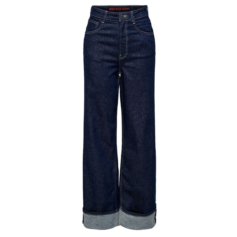 ONLY ONLY dame jeans ONLMERCER Jeans Dark Blue Denim