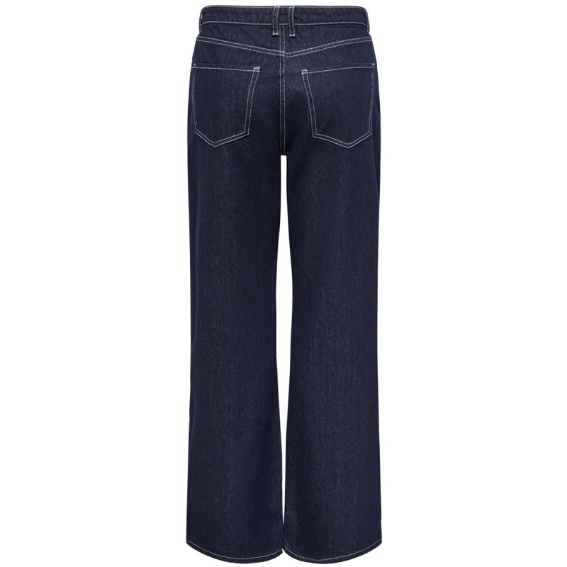 ONLY ONLY dame jeans ONLNEHVA-JUICY Jeans Dark Blue Denim