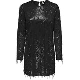 ONLY ONLY dame kjole ONLANIKA Dress Black Black sequins