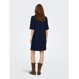 ONLY ONLY dame kjole ONLBELLE Dress Dark Blue Denim Rinse