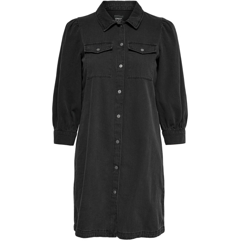 ONLY ONLY dame kjole ONLFELICA Dress Washed Black