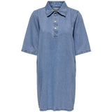 ONLY ONLY dame kjole ONLGRY Dress Light Blue Denim