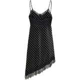 ONLY ONLY dame kjole ONLINDONA Dress Black White Dots