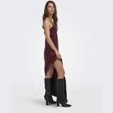 ONLY ONLY dame kjole ONLINDONA Dress Oxblood Red