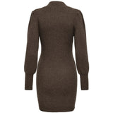 ONLY ONLY dame kjole ONLKATIA Dress Chestnut W. MELANGE