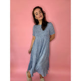 ONLY ONLY dame kjole ONLMAYA Dress Faded Denim MULTI DOT