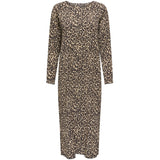 ONLY ONLY dame kjole ONLMOLLY Dress Brown Rice Abigale leo