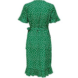 ONLY ONLY dame kjole ONLOLIVIA Restudsalg Verdant Green W.FIONA DITSY