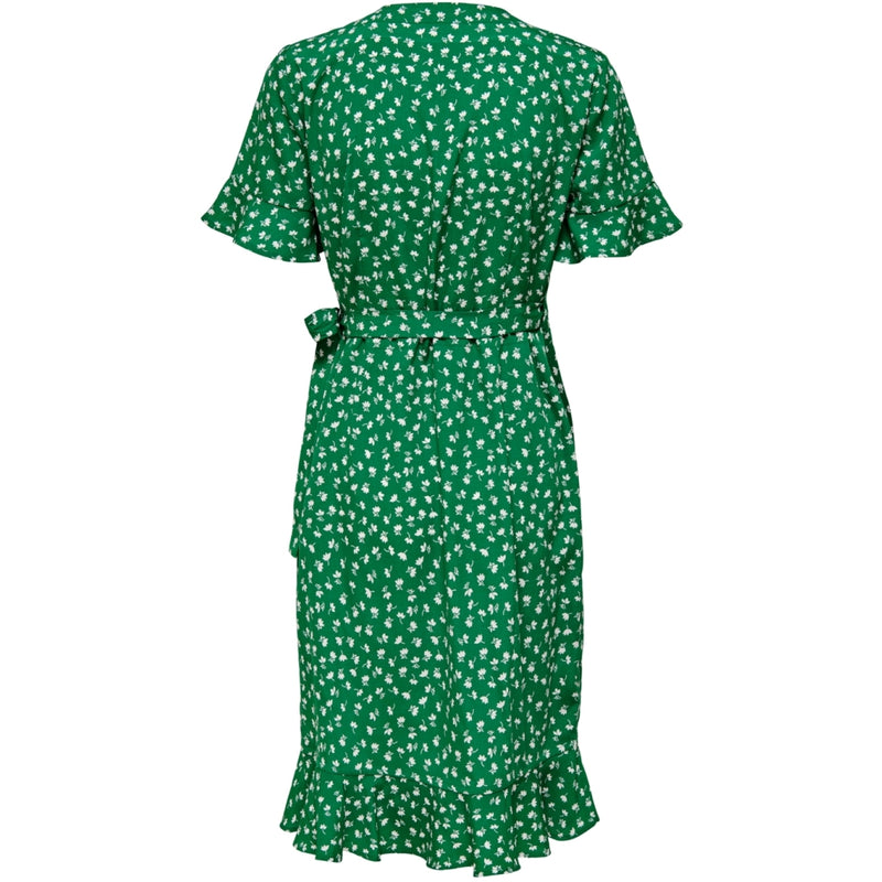 ONLY ONLY dame kjole ONLOLIVIA Restudsalg Verdant Green W.FIONA DITSY