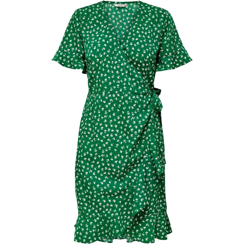 ONLY ONLY dame kjole ONLOLIVIA Dress Verdant Green W.FIONA DITSY