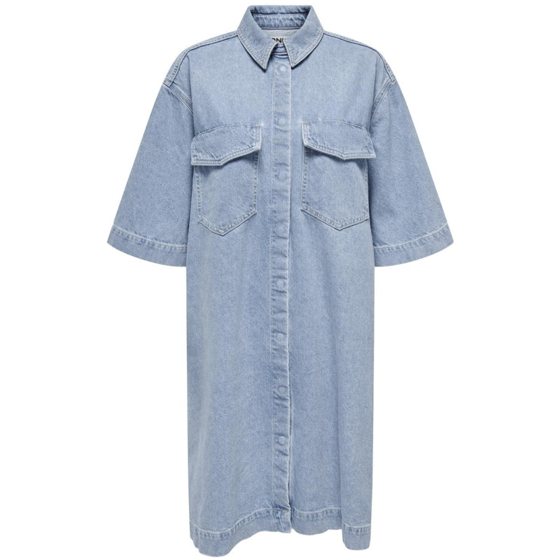 ONLY ONLY dame kjole ONLSOPHIE Dress Light Blue Denim