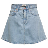 ONLY ONLY dame nederdel ONLEDEN Skirt Light Blue Denim