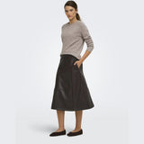 ONLY ONLY dame nederdel ONLFIBY Skirt Chocolate Torte