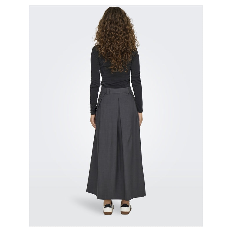 ONLY ONLY dame nederdel ONLGINNY Skirt Dark grey melange