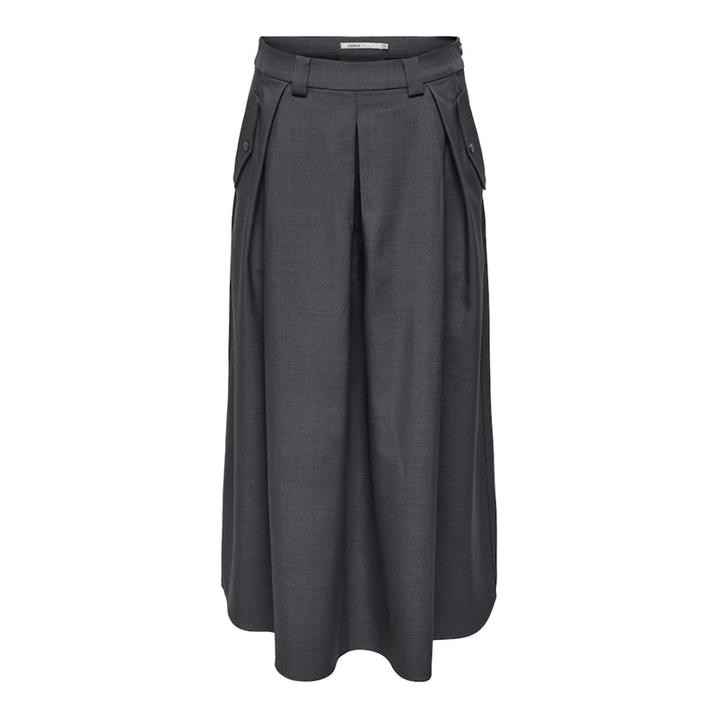 ONLY ONLY dame nederdel ONLGINNY Skirt Dark grey melange