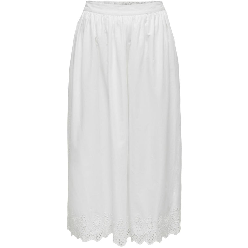 ONLY ONLY dame nederdel ONLLOU Skirt Bright White