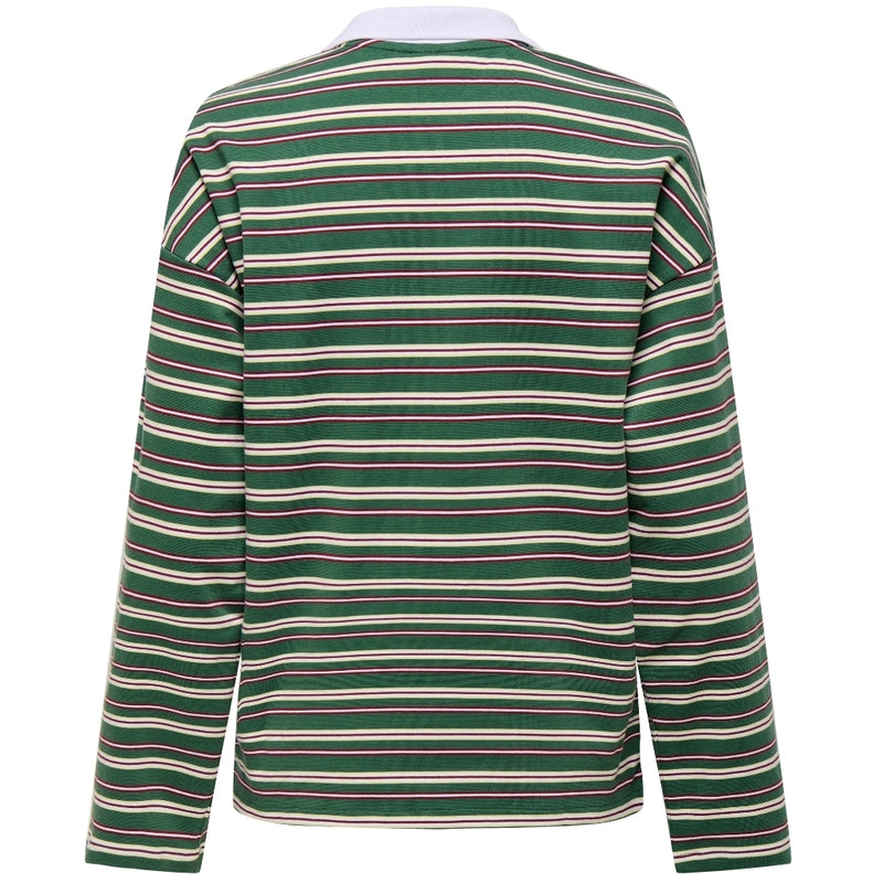 ONLY ONLY dame polo ONLLARA Polo Pineneedle Lilo (cabernet+double cream+white)