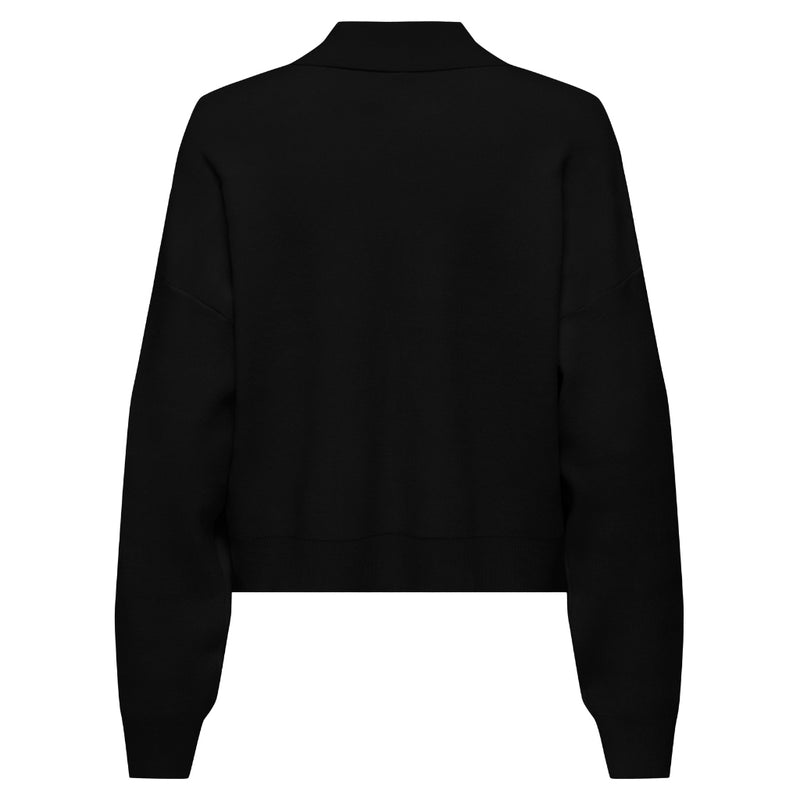 ONLY ONLY dame polo ONLLUCY Knit Black