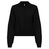 ONLY ONLY dame polo ONLLUCY Knit Black