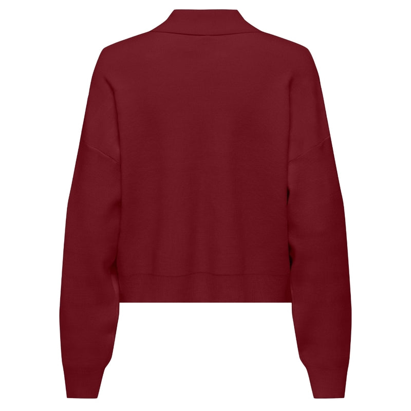 ONLY ONLY dame polo ONLLUCY Knit Cabernet