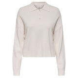 ONLY ONLY dame polo ONLLUCY Knit Cloud Dancer