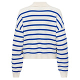 ONLY ONLY dame polo ONLLUCY Knit Cloud Dancer Surf The Web