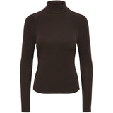 ONLY ONLY dame rullekrave ONLGLAMOUR Blouse Black Coffee