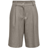 ONLY ONLY dame shorts ONLLINDA Shorts Major Brown W MELANGE