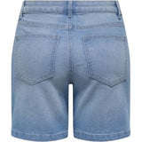 ONLY ONLY dame shorts ONLMIA Shorts Light Blue Denim