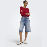 ONLY ONLY dame shorts ONLTOY Shorts Light Blue Denim