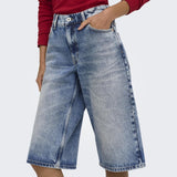 ONLY ONLY dame shorts ONLTOY Shorts Light Blue Denim