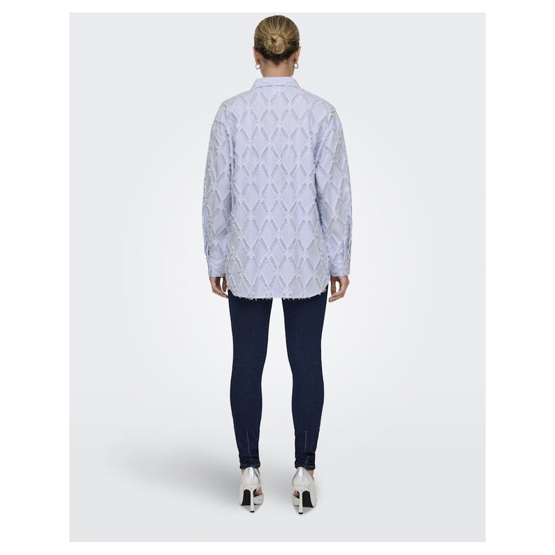 ONLY ONLY dame skjorte ONLBENI Shirt Bright White EBB AND FLOW