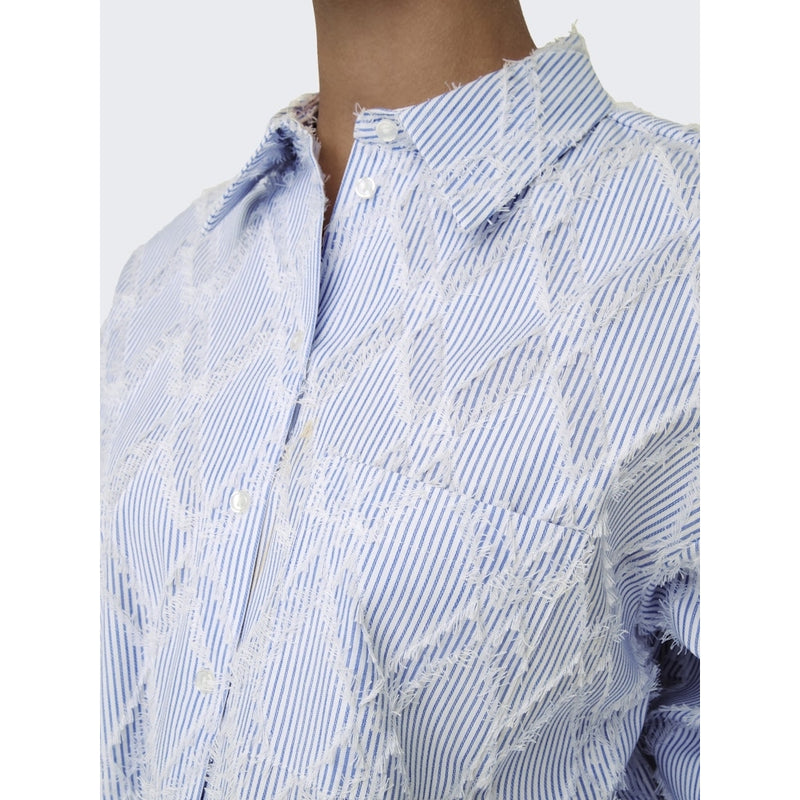 ONLY ONLY dame skjorte ONLBENI Shirt Bright White EBB AND FLOW