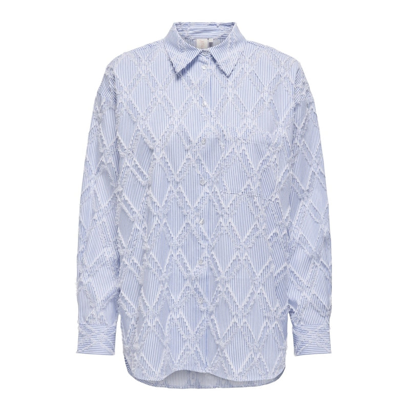 ONLY ONLY dame skjorte ONLBENI Shirt Bright White EBB AND FLOW