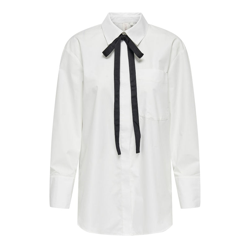 ONLY ONLY dame skjorte ONLMOCO Shirt Bright White