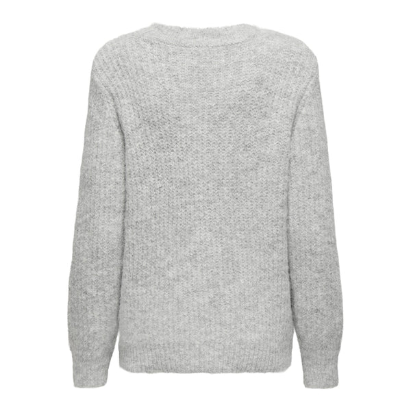 ONLY ONLY dame strik ONLMAGGIE Knit Light Grey Melange