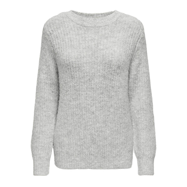 ONLY ONLY dame strik ONLMAGGIE Knit Light Grey Melange