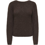 ONLY ONLY dame strik ONLMAGGIE Knit Coffee Bean Melange